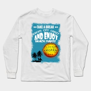 Costa Maya Mexico Long Sleeve T-Shirt